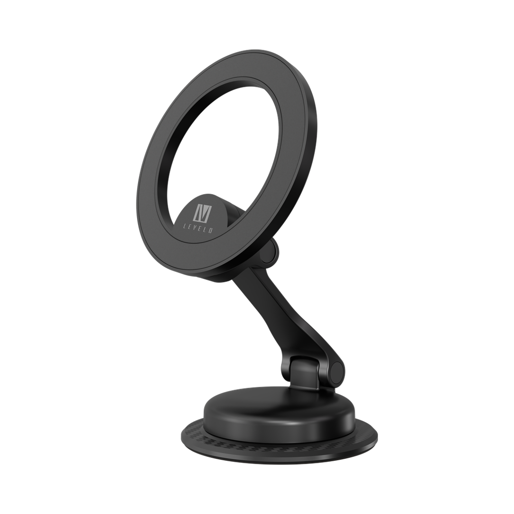 حامل هاتف سيارة Levelo Aria MagSafe مع قاعدة دوارة