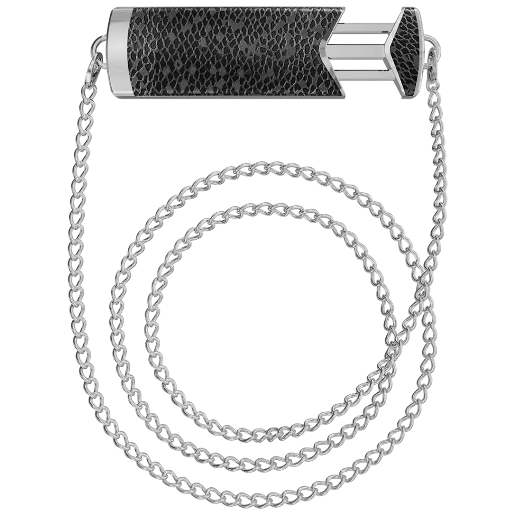 حامل هاتف Levelo Lana Crossbody Chain مع مشبك خلفي