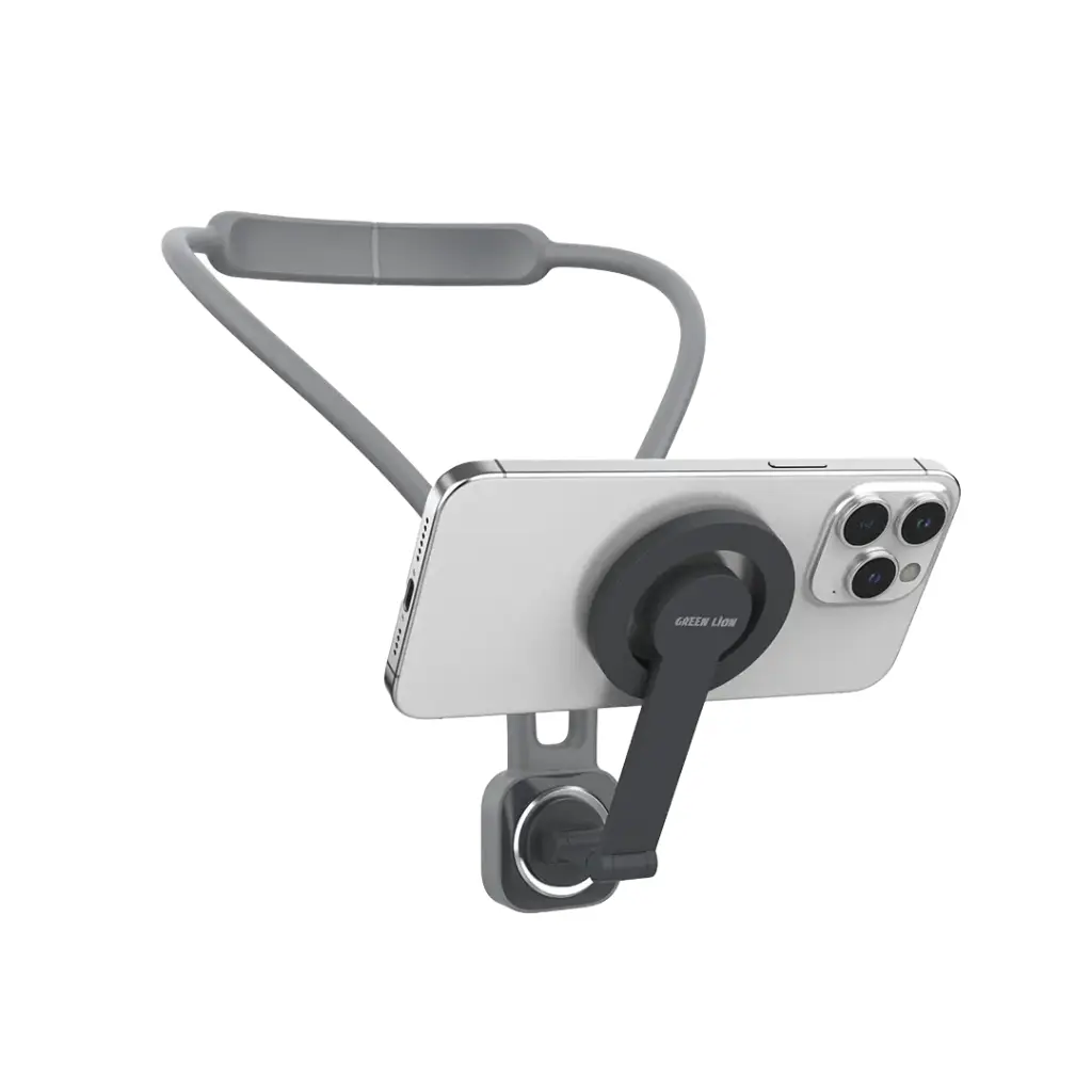 Green Lion حامل هاتف MagSafe للرقبة