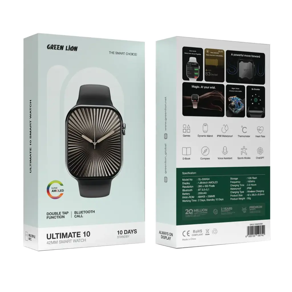 Green Lion Ultimate 10 Smart Watch 42 mm
