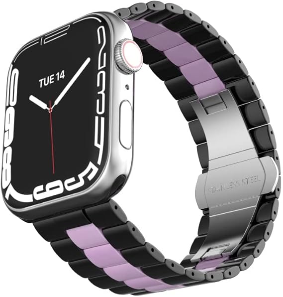 سوار Levelo Enigma السيراميكي لساعة Apple Watch