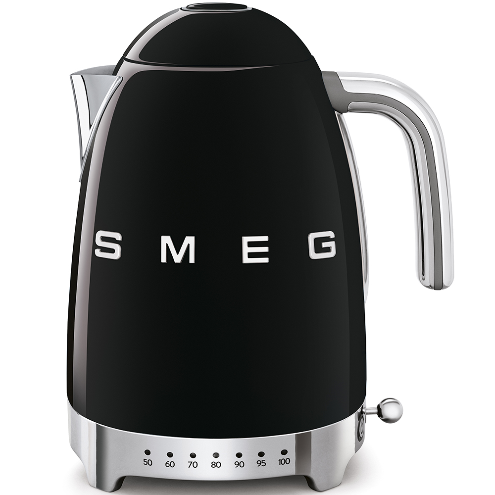 Smeg Чайник с регулировкой температуры Black (KLF04BLUK)