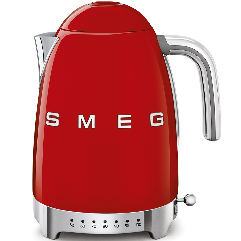 Smeg Чайник с регулировкой температуры Red (KLF04RDUK)