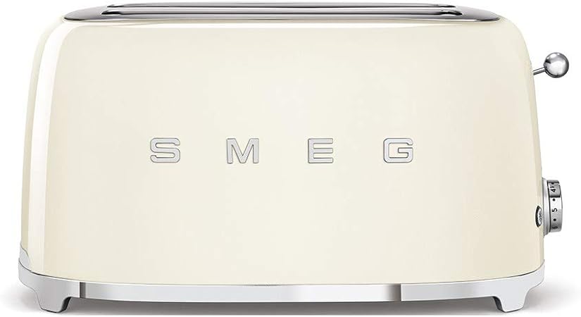 Smeg Тостер на 4 ломтика Cream (TSF02CRUK)
