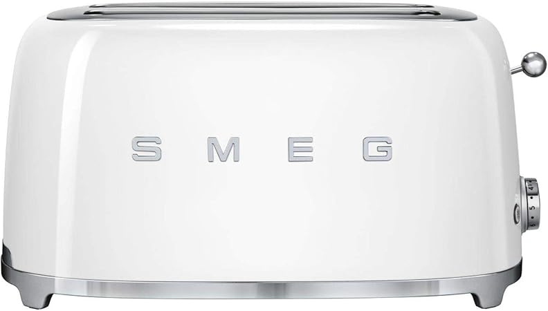 Smeg Тостер на 4 ломтика White (TSF02WHUK)