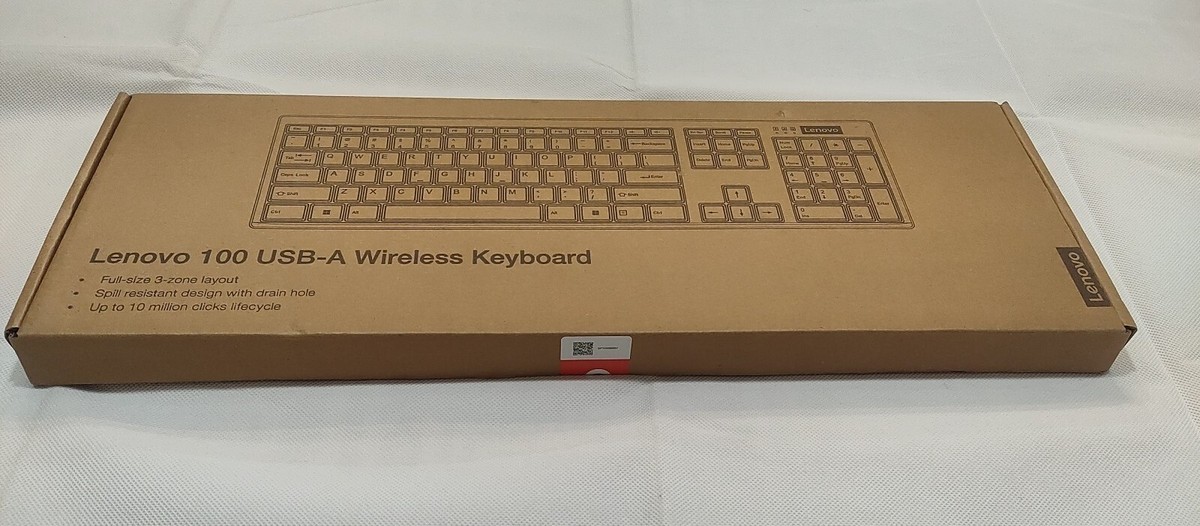 Lenovo لوحة مفاتيح لاسلكية Brown Box