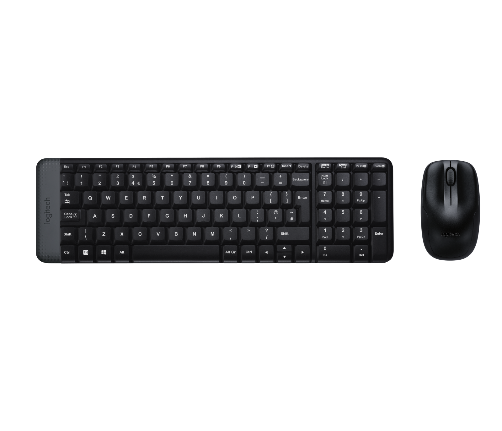 Logitech مجموعة لوحة مفاتيح وماوس لاسلكية MK220 إنجليزي 920-003161