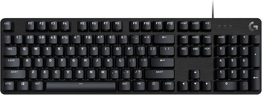 لوجيتك G413 SE كيبورد ألعاب ميكانيكي أسود USB Tactile