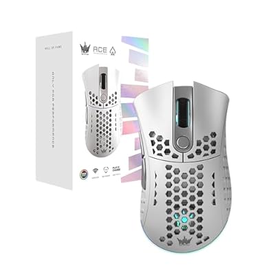 Galax ماوس ألعاب لاسلكي HOF Ace M2 أبيض