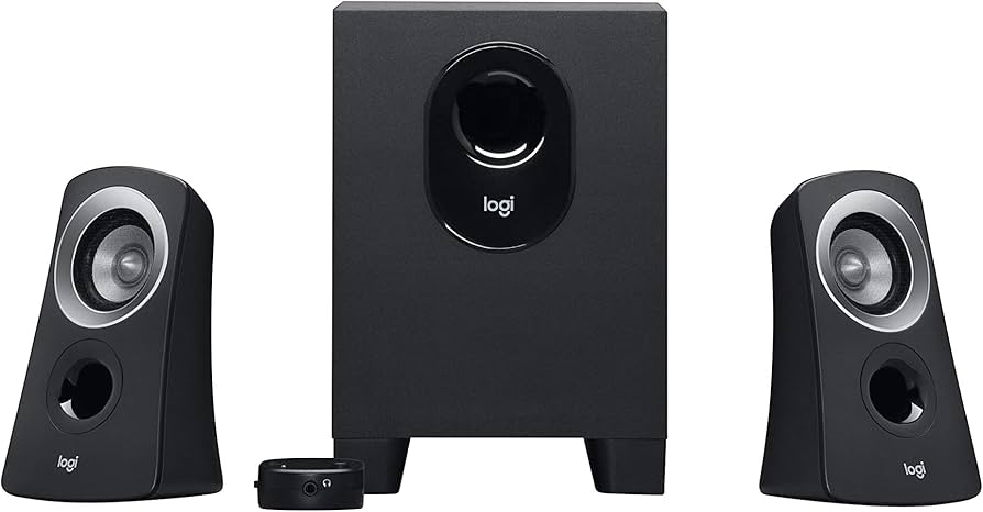 لوجيتك Z313 نظام سماعات 2.1 أسود 3.5mm