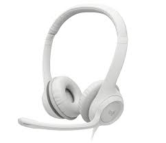 Logitech H390 Гарнитура Белая USB