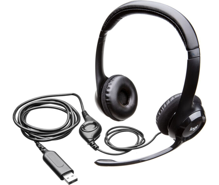 Logitech Гарнитура H390 USB (981-000406)