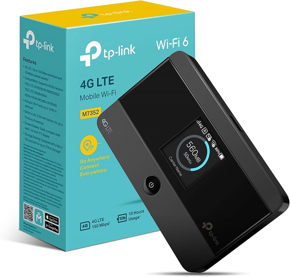TP-Link راوتر Wi-Fi متنقل 4G LTE (M7352)