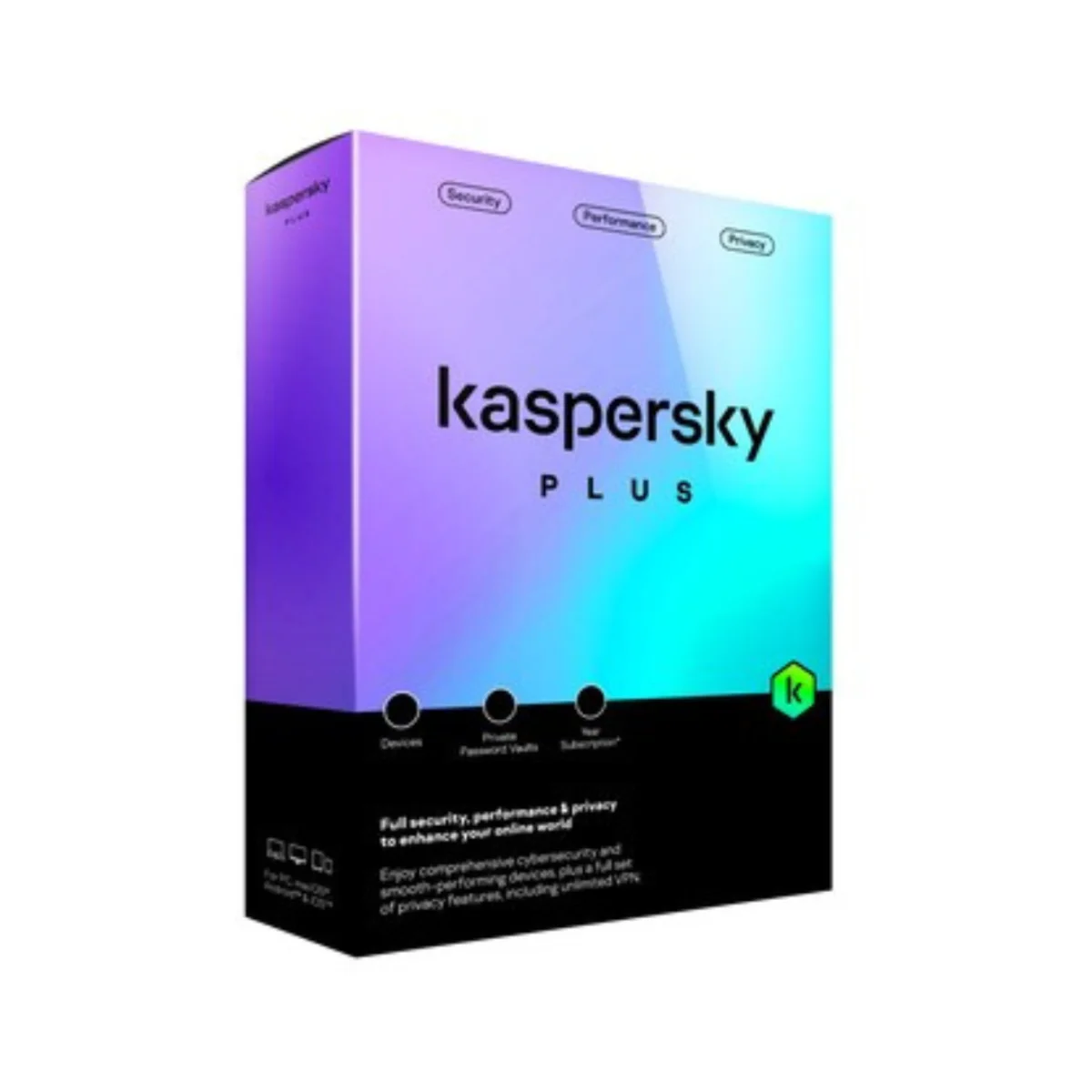 Kaspersky Plus Internet Security 5 مستخدمين Middle East