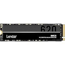 Lexar قرص SSD M.2 NVMe بسعة 512GB NM620 (LNM620)