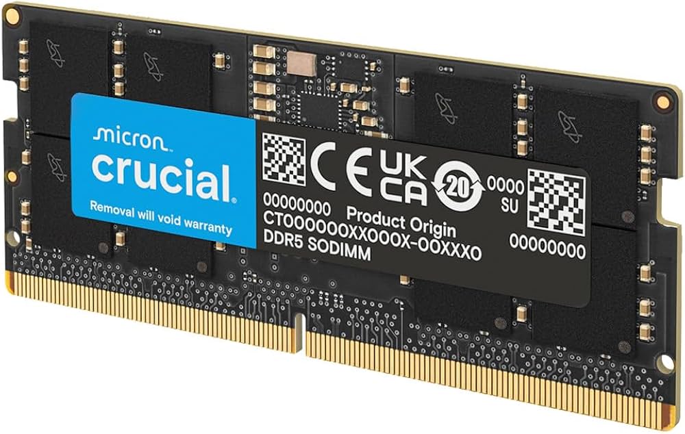 Crucial ذاكرة RAM ‏16GB DDR5 Laptop 4800