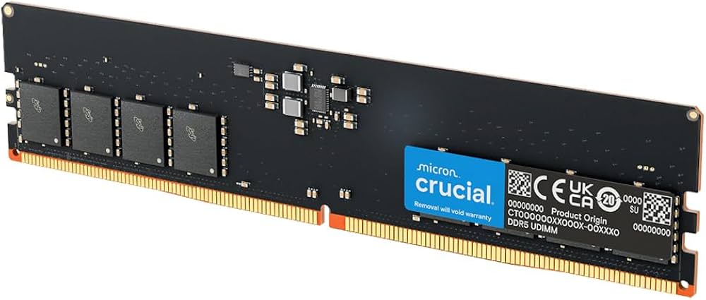 Crucial ذاكرة RAM ‏32GB (2×16GB) DDR5 Desktop 5600