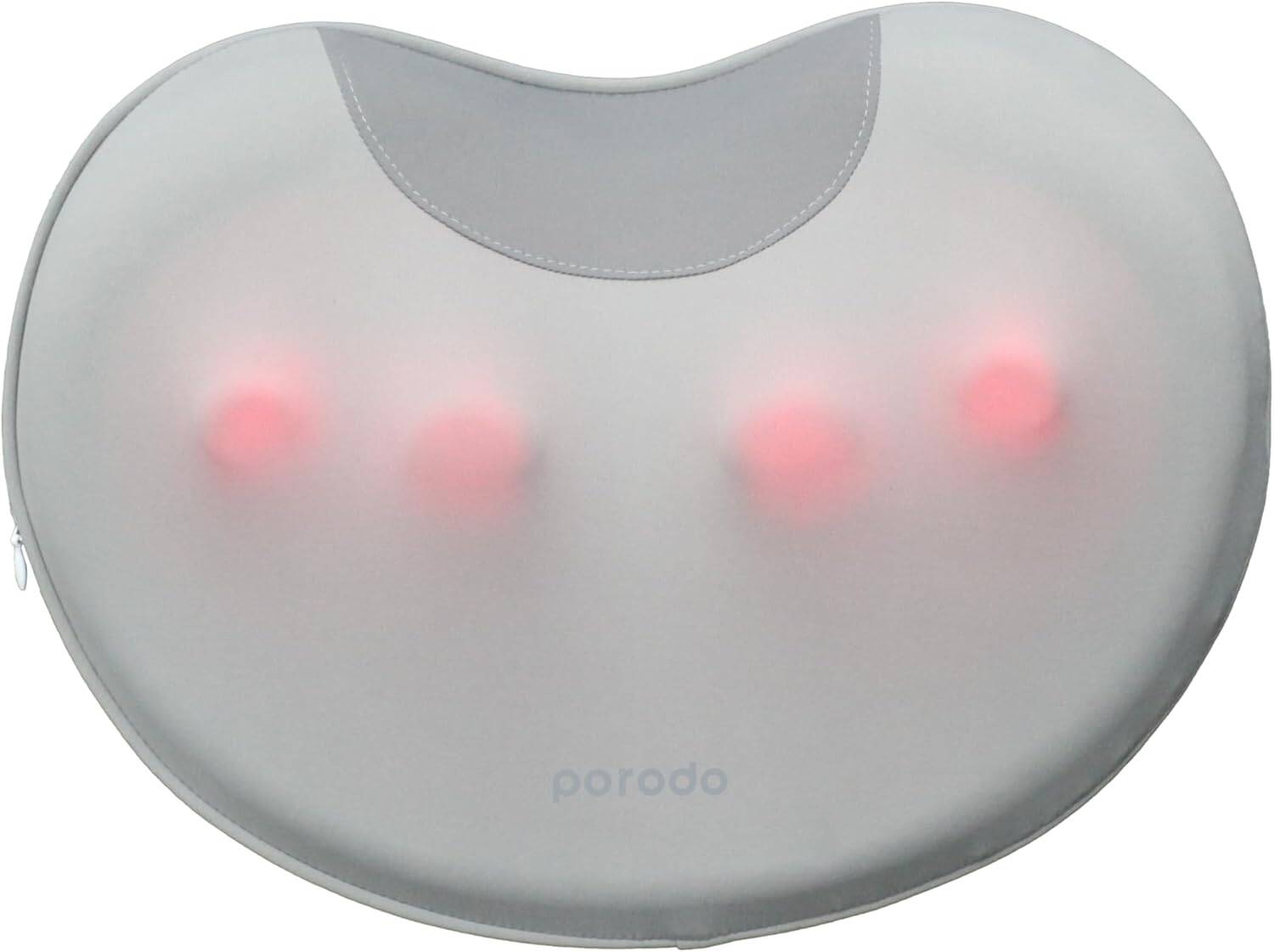 Porodo Lifestyle Portable Lumbar Massaging Cushion Heat & Air-Wave Pulses and Multiple Massage Modes