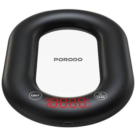 Porodo Lifestyle Glass Design Smart Kitchen Digital Scale