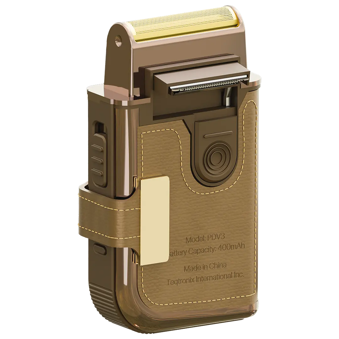 Porodo Unique Multi-Functional Shaver Kit Built-in Trimmer & Mirror