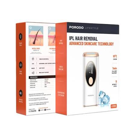 Porodo Lifestyle IPL Hair Removal Advanced Skincare Technology