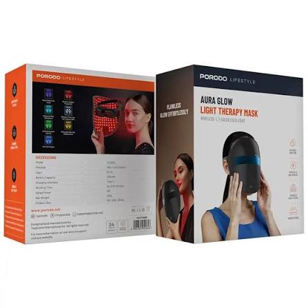 Porodo Lifestyle Aura Glow Light Therapy Mask
