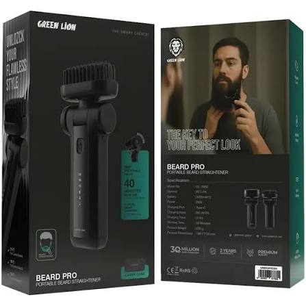 Green Lion Ultra Beard Pro Portable Beard Straightener