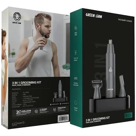 Green Lion 3-in-1 Grooming Kit