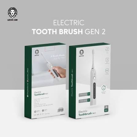 Green Electric Toothbrush Gen-2